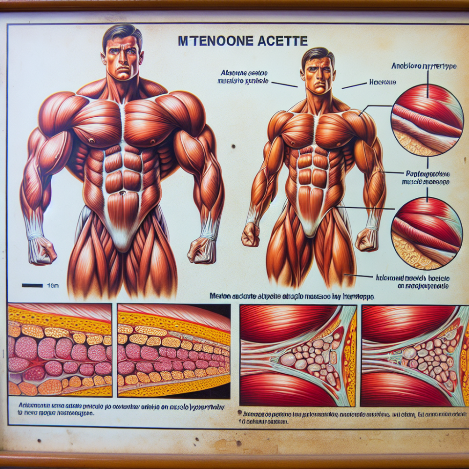 Effects of metenolone acetate on muscle hypertrophy