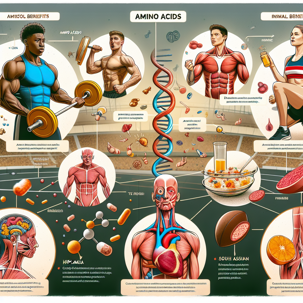 Benefits of amino acids for athletes' general health